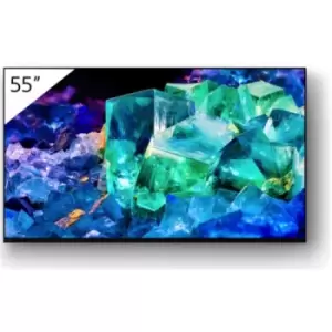 image of Sony FWD-55A95K Signage Display 139.7cm (55") OLED WiFi 4K Ultra HD Black Android 10