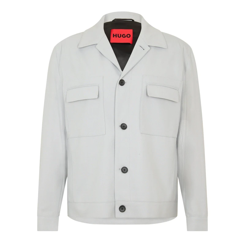 Image of Hugo Mens Juliano243F1 Blazer Lgt/Pastel Grey male 36 (46)