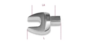 Image of Beta Tools 643 10mm Open Jaw Wrench For Rect. Dr 9x12mm Torque Bar 006430010