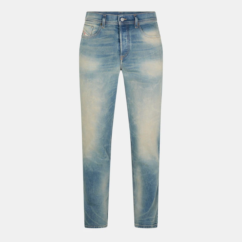 Image of Diesel Jeans Finitive Tapered Jeans Blue Denim male 28W R