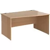 Image of Dams International Wave Desk MP14WRB 1,400 x 725 x 800 - 990 mm