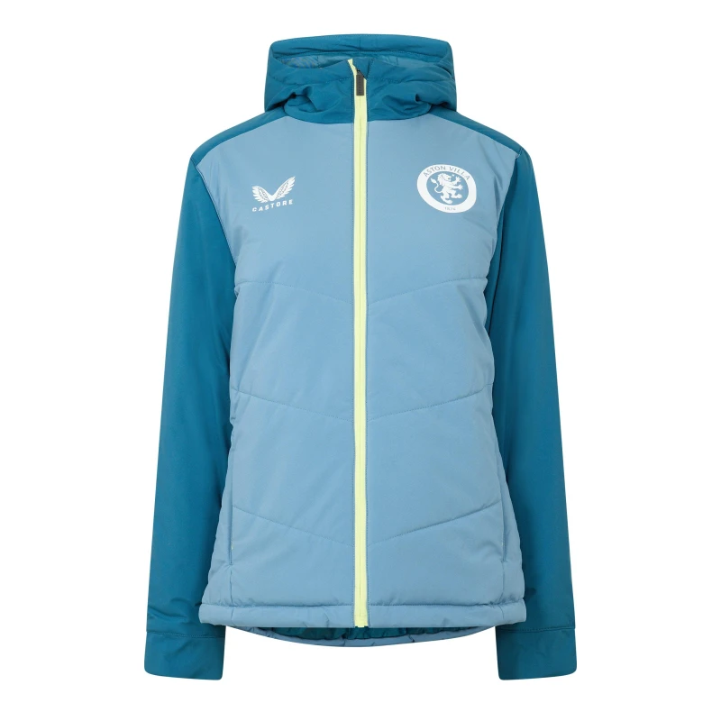 Image of Castore Castore AVFC Pl Jkt Bluestone female 8 (XS)