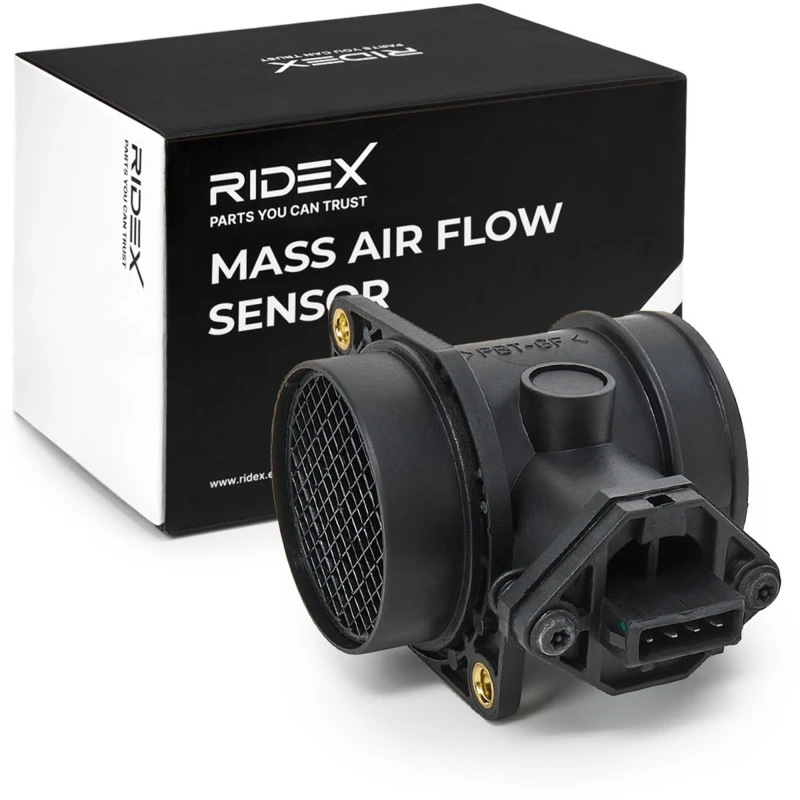 Image of RIDEX 3926A0075 Mass air flow sensor with housing Air Mass Sensor (3926)