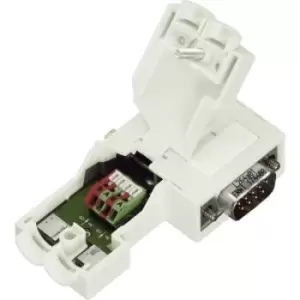 Image of WAGO 750-971 D-SUB Plug Connector For Profibus Number of pins=9 Plug, right angle