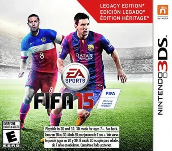 image of FIFA 15 Legacy Edition Nintendo 3DS Game