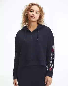 image of Tommy Hilfiger Flex Half Zip Hoodie