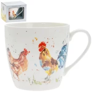 Image of Country Life Mug Rooster