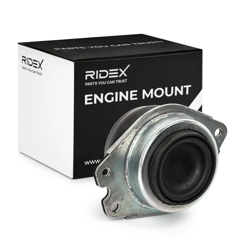 Image of RIDEX 247E0361 Engine mount Right, Hydro Mount Elastomer Engine Mounting (247)