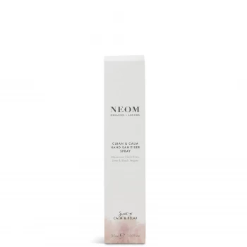 image of NEOM Clean & Calm Hand Sanitising Spray 30ml