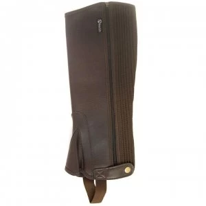 image of Requisite Childs Synthetic Half Chaps - Brown