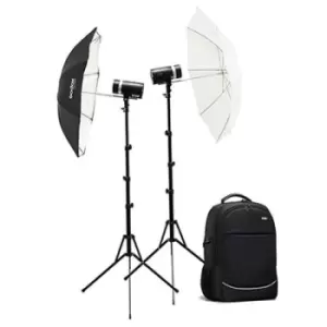 image of Godox AD300 Pro TTL Wistro Dual Flash Backpack Kit