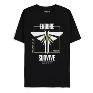 image of The Last Of Us T-Shirt Endure and Survive Size S