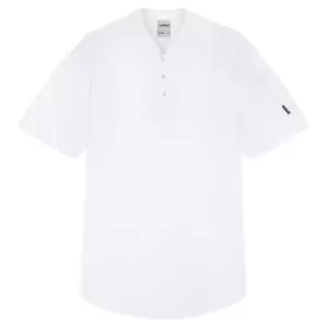 Image of Le Chef Unisex Adult Pique Chef Shirt (3XL) (White)