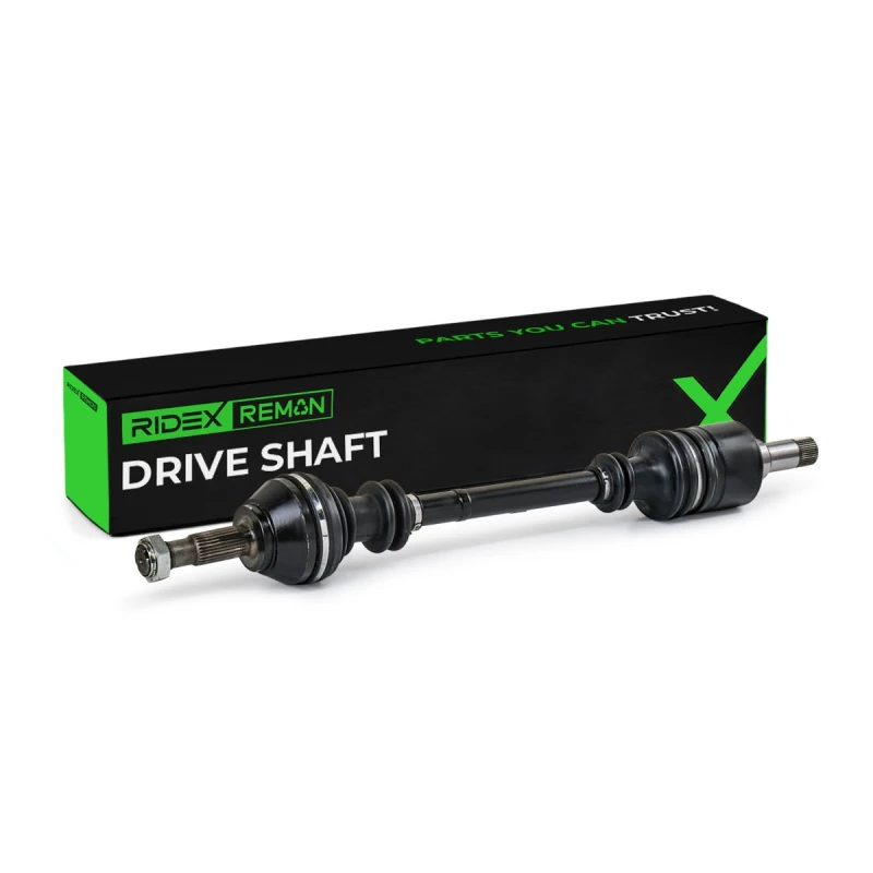 Image of RIDEX REMAN 13D0273R Drive shaft with nut Drive Shaft (13)