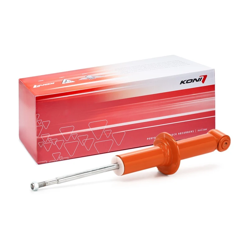 Image of KONI 8050-1077 Shock absorber STRT Gas Pressure, Twin-Tube, Spring-bearing Damper, Top pin Shock Absorber (854)