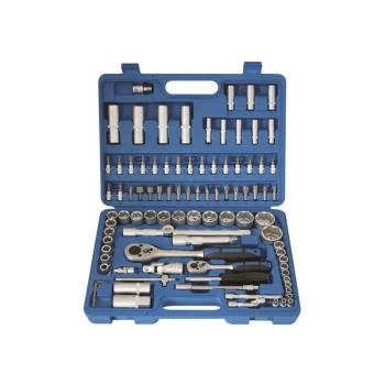 image of Laser - Socket Set - 1/2in. & 1/4in. Drive - 94 Piece - 3671