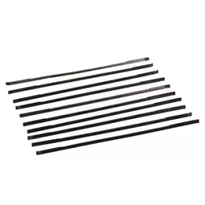 Image of Silverline Scroll Saw Blades 130mm 10pk 24tpi 580485