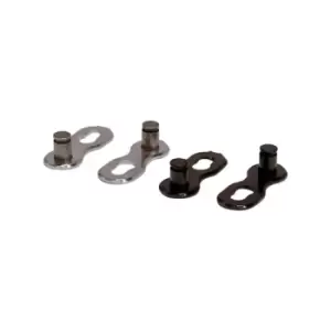 Image of Box One Prime 9 Connecting Chain Links x2 Black/Silver