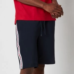 Image of Tommy Hilfiger Mens Side Logo Drawstring Shorts - Desert Sky - L