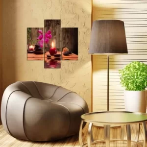 Image of 3MDF-022 Multicolor Decorative MDF Painting (3 Pieces)