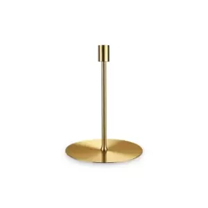 Image of Set Up Tall Table Lamp Base Only Brass