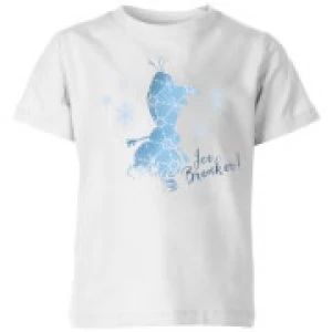 image of Frozen 2 Ice Breaker Kids T-Shirt - White - 11-12 Years