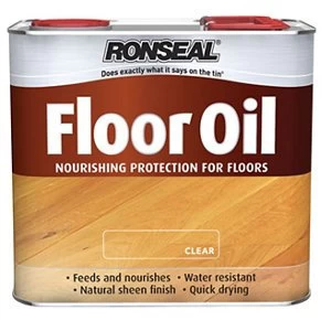 image of Ronseal Natural Soft sheen Wood oil 2.5L