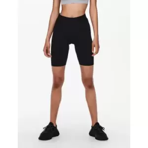 Image of Franci Cotton Cycling Shorts with High Waist
