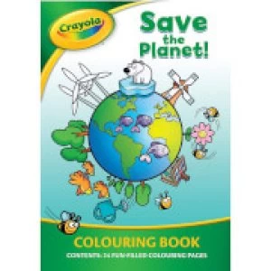 Image of Crayola Save The Planet Colouring Book