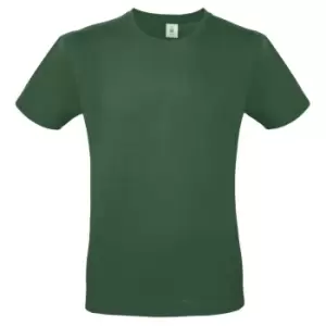 image of B&C Mens #E150 Tee (S) (Bottle Green)