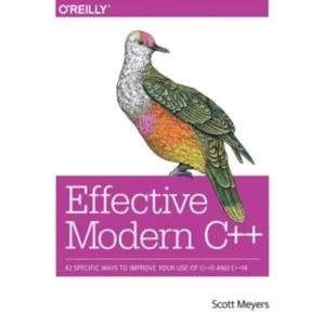 Image of Effective Modern C++: 42 Specific Ways to Improve Your Use of C++11 and C++14 by Scott Meyers (Paperback, 2014)