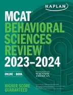 Image of mcat behavioral sciences review 2023 2024 online book