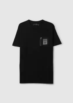 Religion Mens Slider T-Shirt In Black