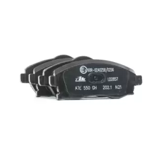 image of ATE Brake pad set OPEL,VAUXHALL 13.0470-2857.2 1605081,1605092,1605964 1605974,9200108,93172261,93176114,93184269,1605081,1605092,1605964,1605974