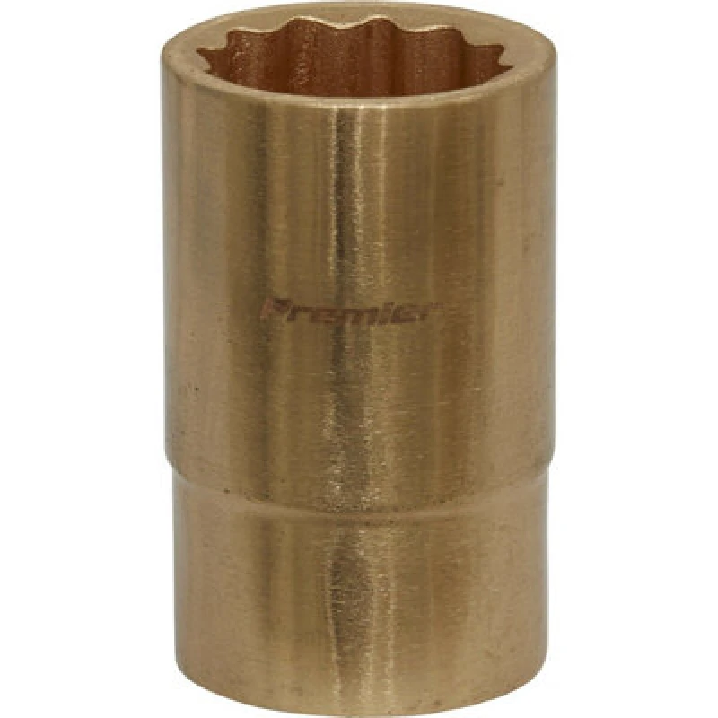 Image of Loops 18mm Non-Sparking WallDrive Socket - 1/2" Square Drive - Beryllium Copper Copper