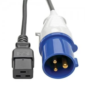 Image of Tripp Lite IEC 309 to C19 Heavy Duty Extension Cord 16A 250V 16 AWG 10