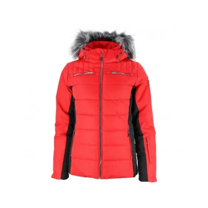 Image of Peak Mountain Womens ski jacket Peak Mountain Asalpi Rouge Female L