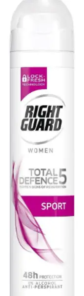 Image of Right Guard Total Defence 5 Sport Deodorant For Her 250ml