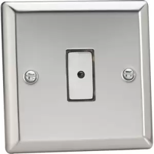 image of Varilight 1-Gang V-Pro Eclique2 Touch Control Slave Dimmer Polished Chrome - JCES001