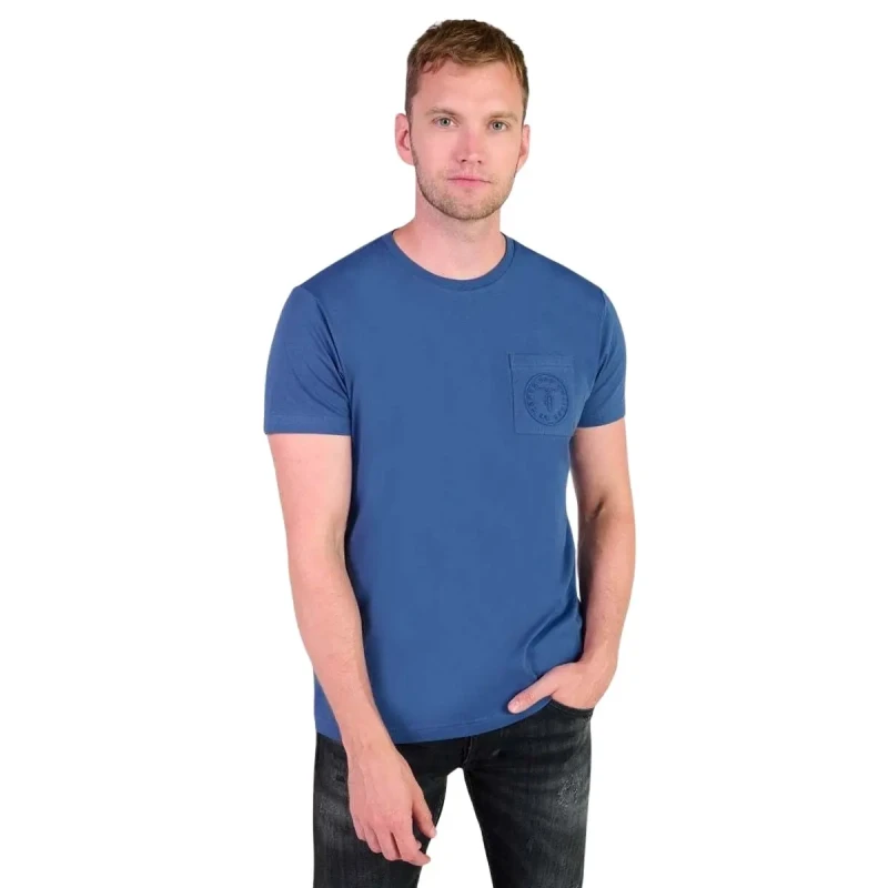 Image of Le Temps des cerises T-Shirt Le Temps des cerises Paia Bleu Male S