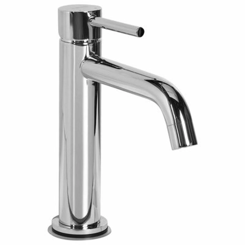 Image of Beliani Basin Mixer Tap Salinas Brass Silver