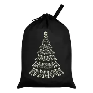 Image of Grindstore Alternative Xmas Black Santa Sack (One Size) (Black)