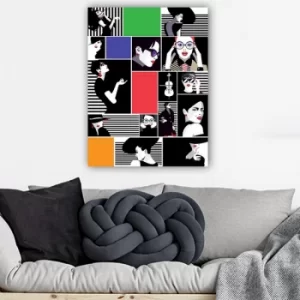 Image of 1080031652_70100 Multicolor Decorative Canvas Painting
