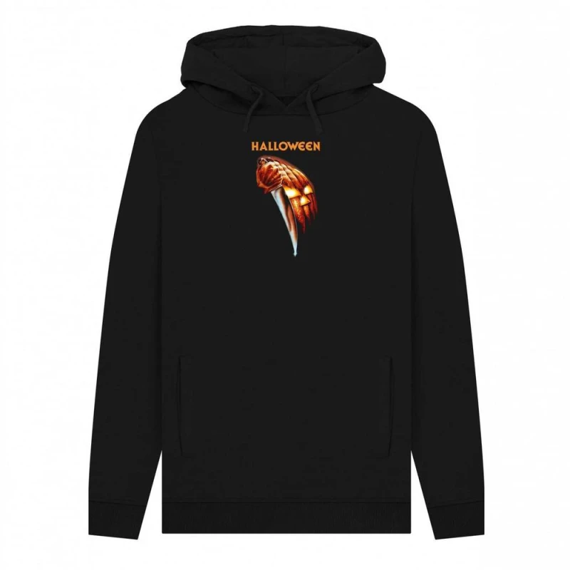 Image of Halloween Mens Movie Poster Hoodie in Black Size: Small Black Male S