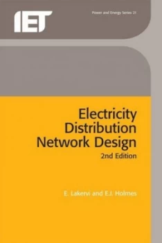 Image of Electricity Distribution Network Design by E Lakervi and E. J Holmes and Institution of Electrical Engineers Paperback