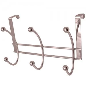Image of Select Hardware 6 Hooks Chrome Wire 1 Pack