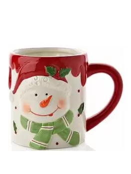 image of Very Home Christmas Snowman Mug