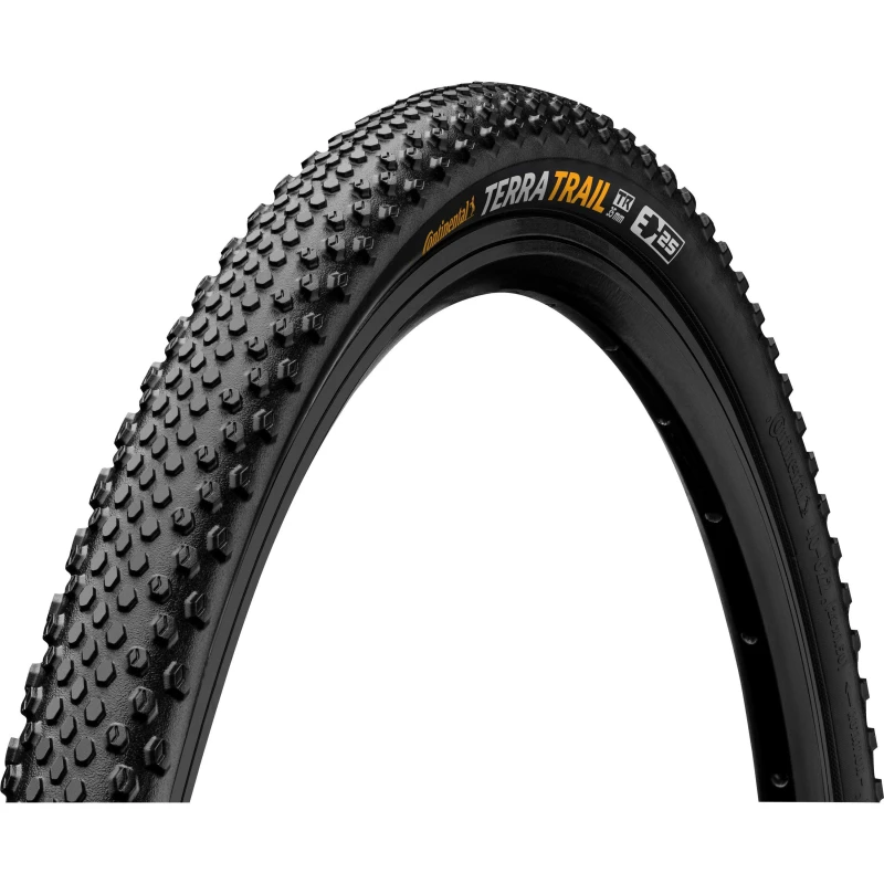 Image of Continental Terra Trail ShieldWall Tyre - Foldable Skin Black unisex 700X45C