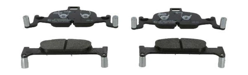 Image of JURID 573627J Brake pad set prepared for wear warning indicator, without accessories, with piston clip Brake Pad Set,disc brake (402)