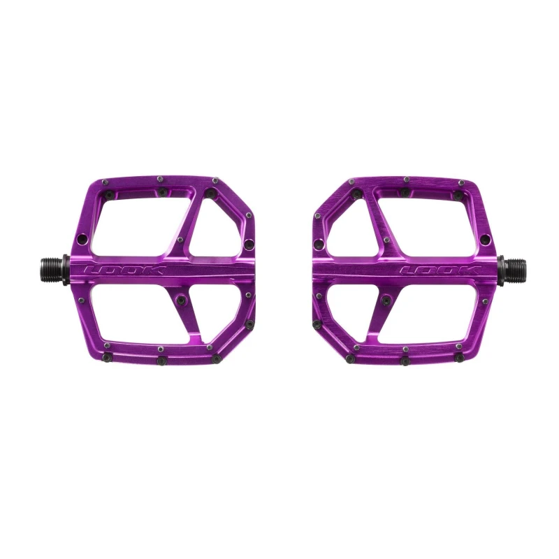 Image of Look LOOK Trail Roc Plus Flat MTB Pedals Purple unisex NO SIZE